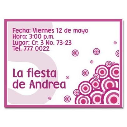 Invitaciones de cumpleaños