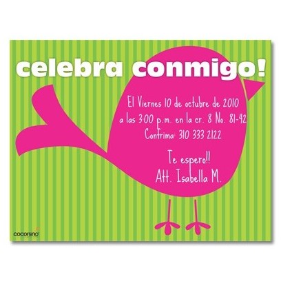 Invitaciones de cumpleaños