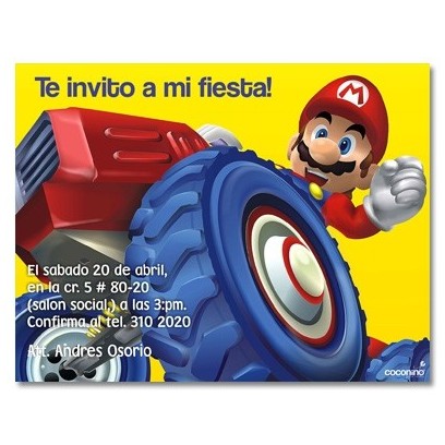 Invitaciones de cumpleaños