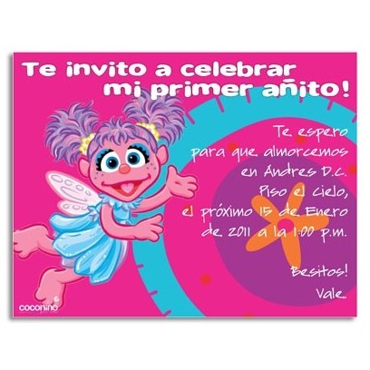 Invitaciones de cumpleaños