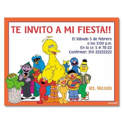 Invitaciones de cumpleaños