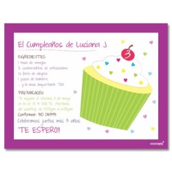 Invitaciones de cumpleaños