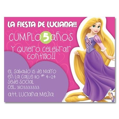 Invitaciones de cumpleaños