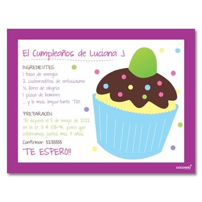 Invitaciones de cumpleaños Invitaciones de cumpleaños
