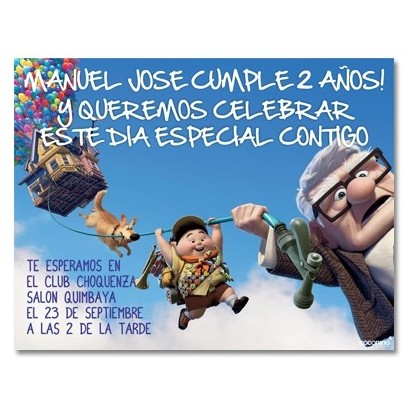 Invitaciones de cumpleaños