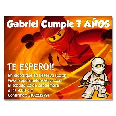 Invitaciones de cumpleaños