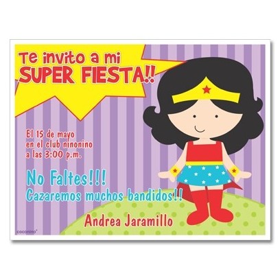 Invitaciones de cumpleaños