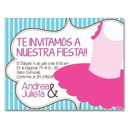 Invitaciones de cumpleaños