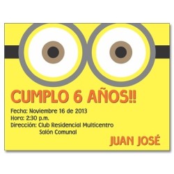 Invitaciones de cumpleaños