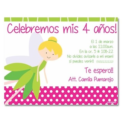 Invitaciones de cumpleaños