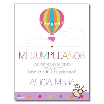 Invitaciones de cumpleaños Invitaciones de cumpleaños