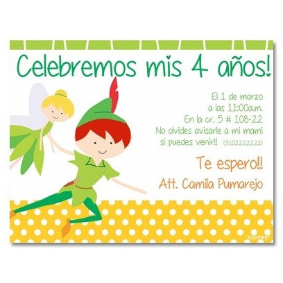 Invitaciones de cumpleaños