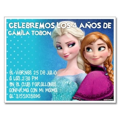 Invitaciones de cumpleaños