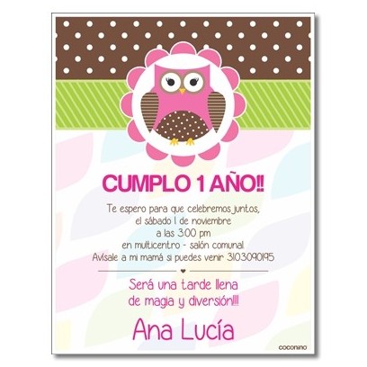 Invitaciones de cumpleaños