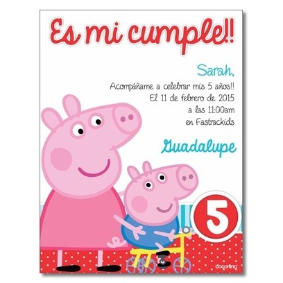 Invitaciones de cumpleaños