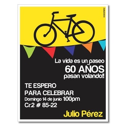 Invitaciones de cumpleaños