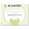 Invitaciones de Bautizo