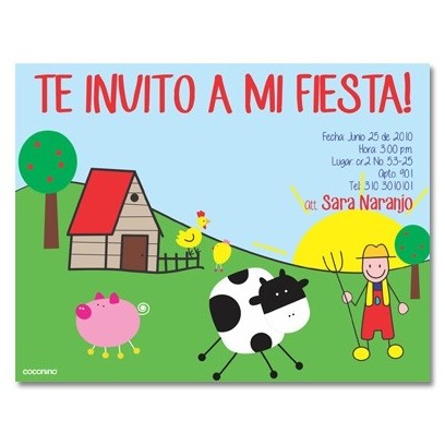 Invitaciones de cumpleaños