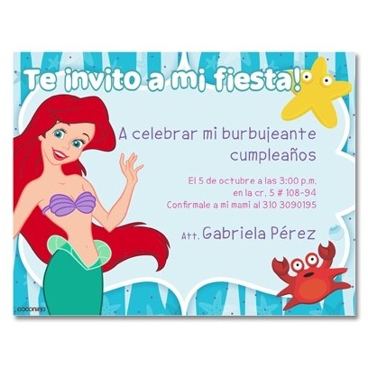 Invitaciones de cumpleaños