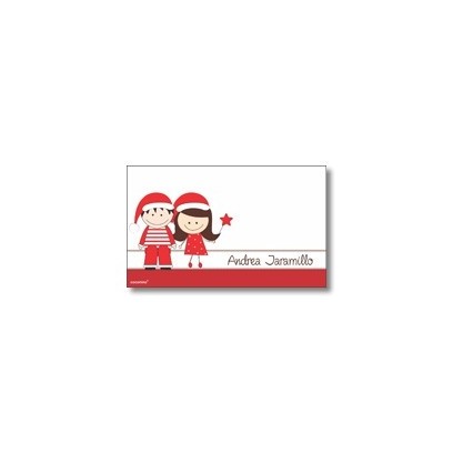 Tarjeta de navidad - Niños