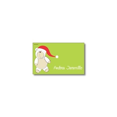 Tarjeta de navidad - Oso Polar