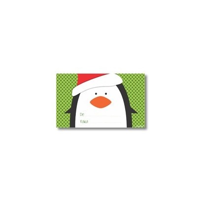 Tarjeta de navidad - Pingüinos