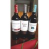 Bolsa, etiqueta y tarjeta para vino - Búho