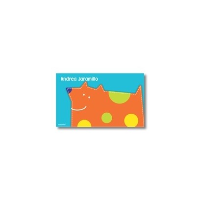 p4804 - Tarjetas de presentación - Perro. 