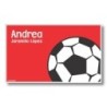 p6210 rojo - Tarjetas de presentación - Fútbol