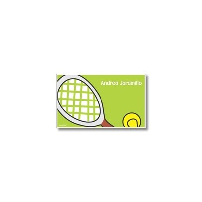 p6405 verde - Tarjetas de presentación - Tenis