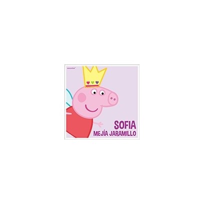 Tarjetas de presentación - peppa pig