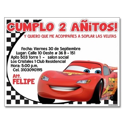 Invitaciones de cumpleaños