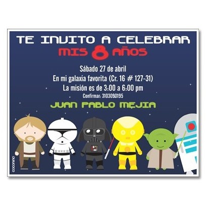 Invitaciones de cumpleaños