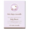 b0010 S Violeta - Invitaciones - Baby Shower Oveja