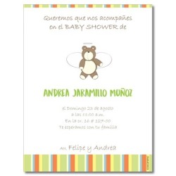 b0011 S - Invitaciones - Baby Shower