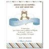 b0012 S Azul - Invitaciones - Baby Shower Oso