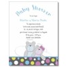 b0014 S - Invitaciones - Baby Shower Oso