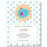 b0015 S Azul- Invitaciones - Baby Shower