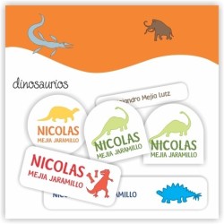 vc0015 - Kit Marca tus cosas - Dinosaurios