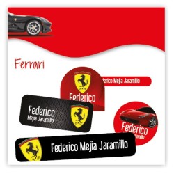 vc0070 - Kit Marca tus cosas - Ferrari