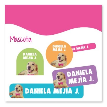 vc0073 - Kit Marca tus cosas - Mascota