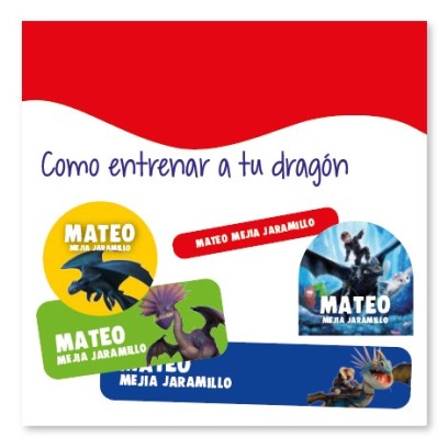 vc0079 - Kit Marca tus cosas - Cómo entrenar a tu dragón